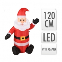 [Nafukovací SANTA s LED svetielkami 120 cm]