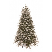 [VÝPREDAJ: Vianočný stromček zasnežený FLOCK NOBLE 3D ]