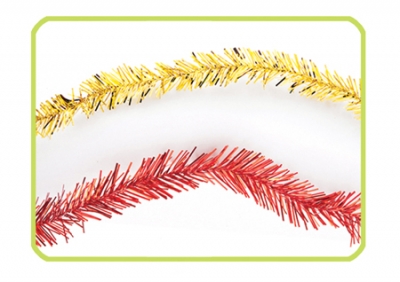 Vianočná fóliová girlanda 3 x 180 cm - rôzne farby