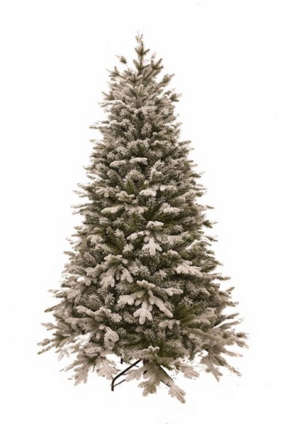 VÝPREDAJ: Vianočný stromček zasnežený FLOCK NOBLE 3D 