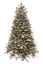 [Vianočný stromček zasnežený FLOCK NOBLE 3D ]